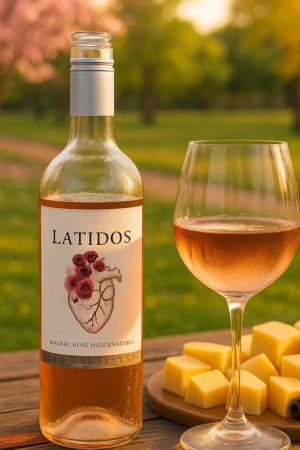 Latidos Malbec Rosé Dulce Natural