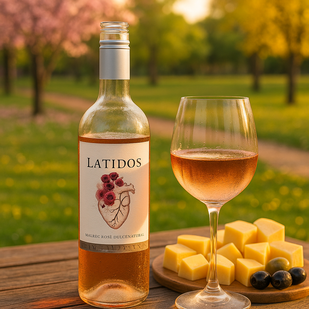 Latidos Malbec Rosé Dulce Natural